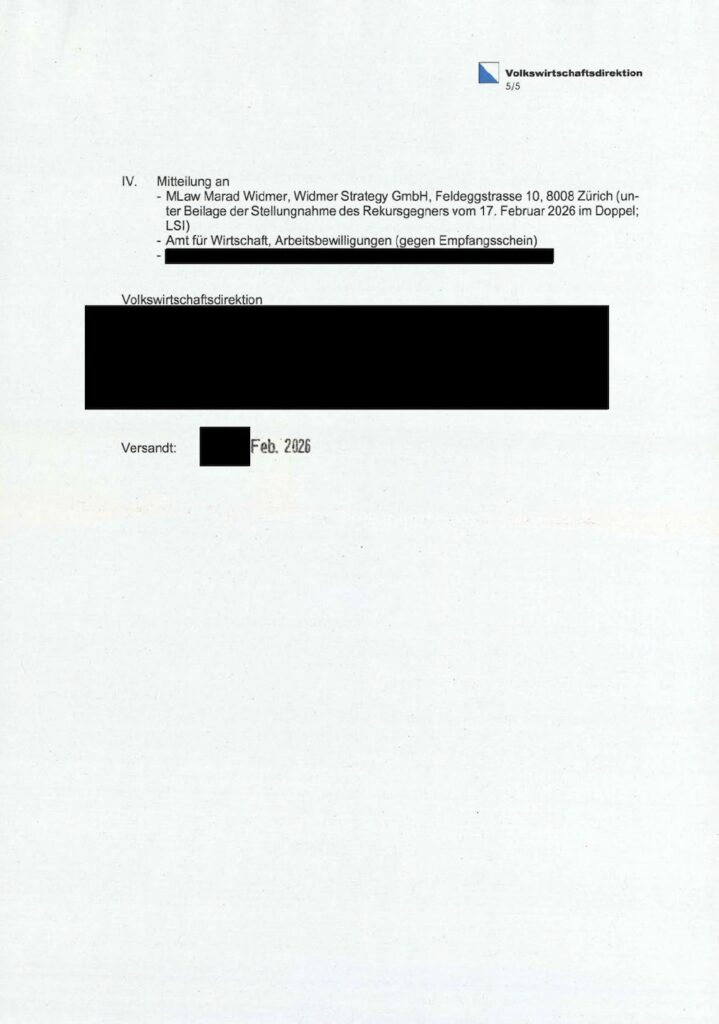 юрфирмы Цюрих Марад Видмер